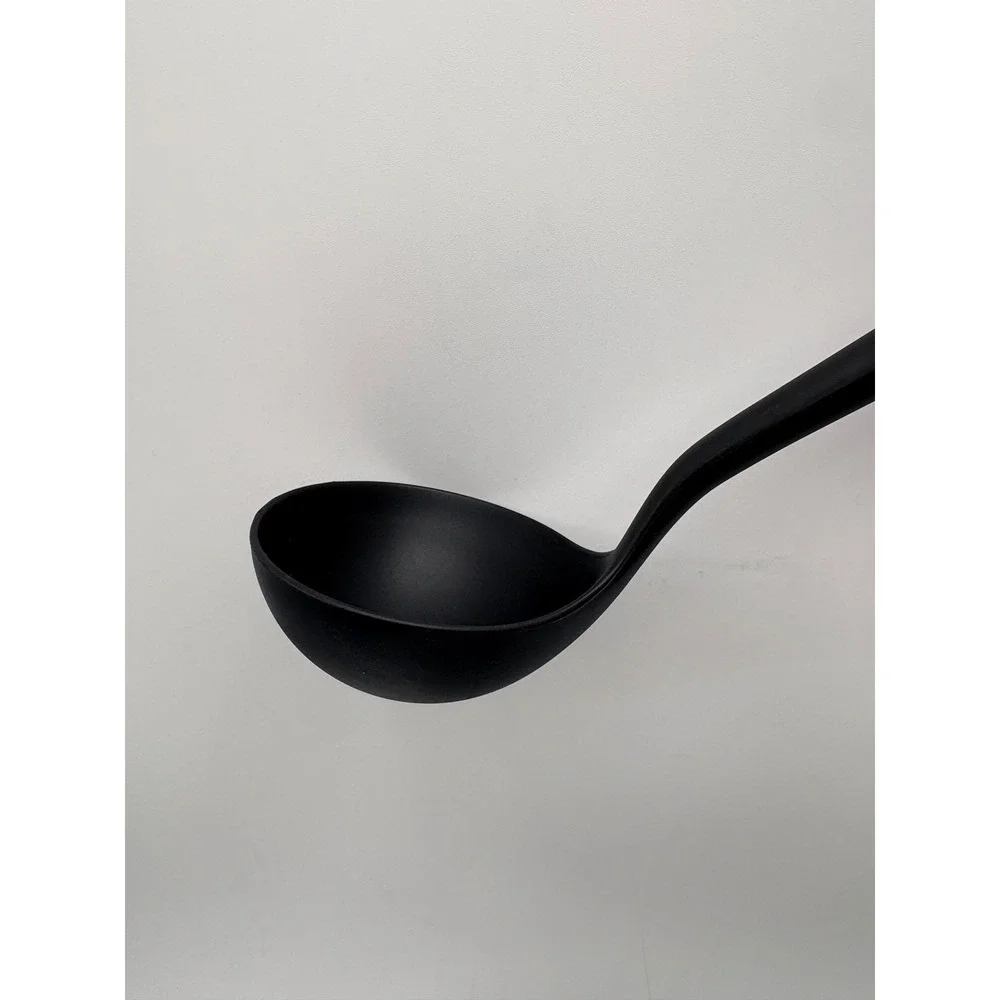 OXO Good‎ Grips 4 Piece Nylon Kitchen Tool Set Black Ladle Spatula Spoons